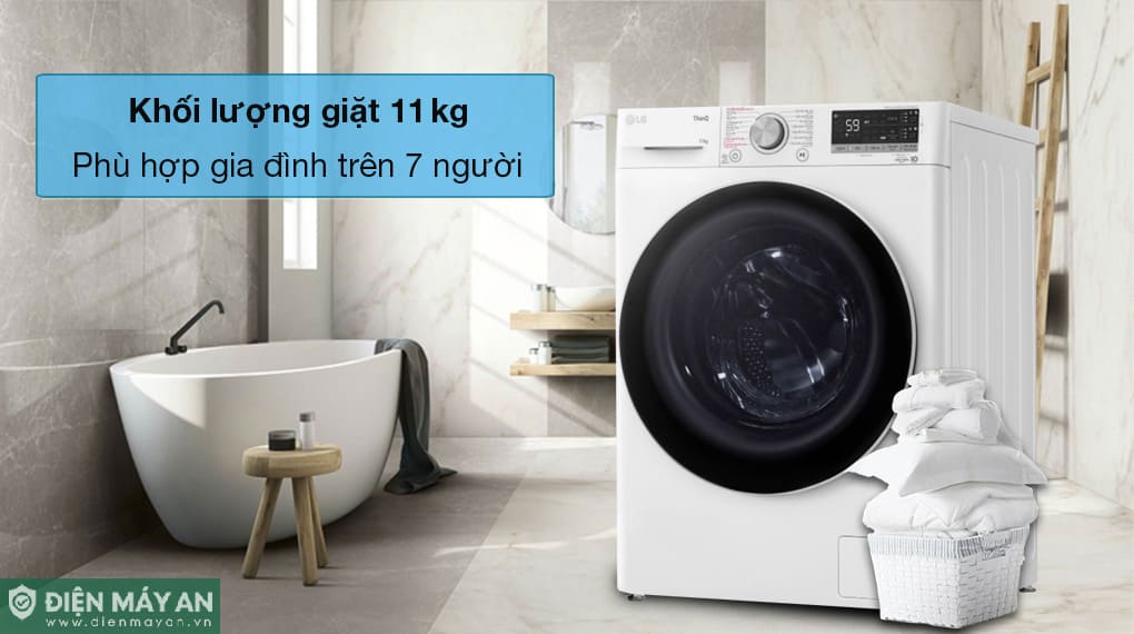 Máy giặt LG AI DD Inverter 11 kg FV1411S4WA